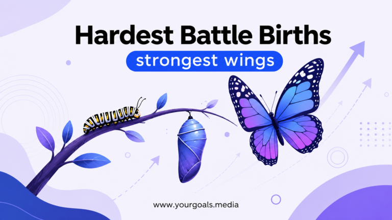 The Hardest Battles Grow the Strongest Wings